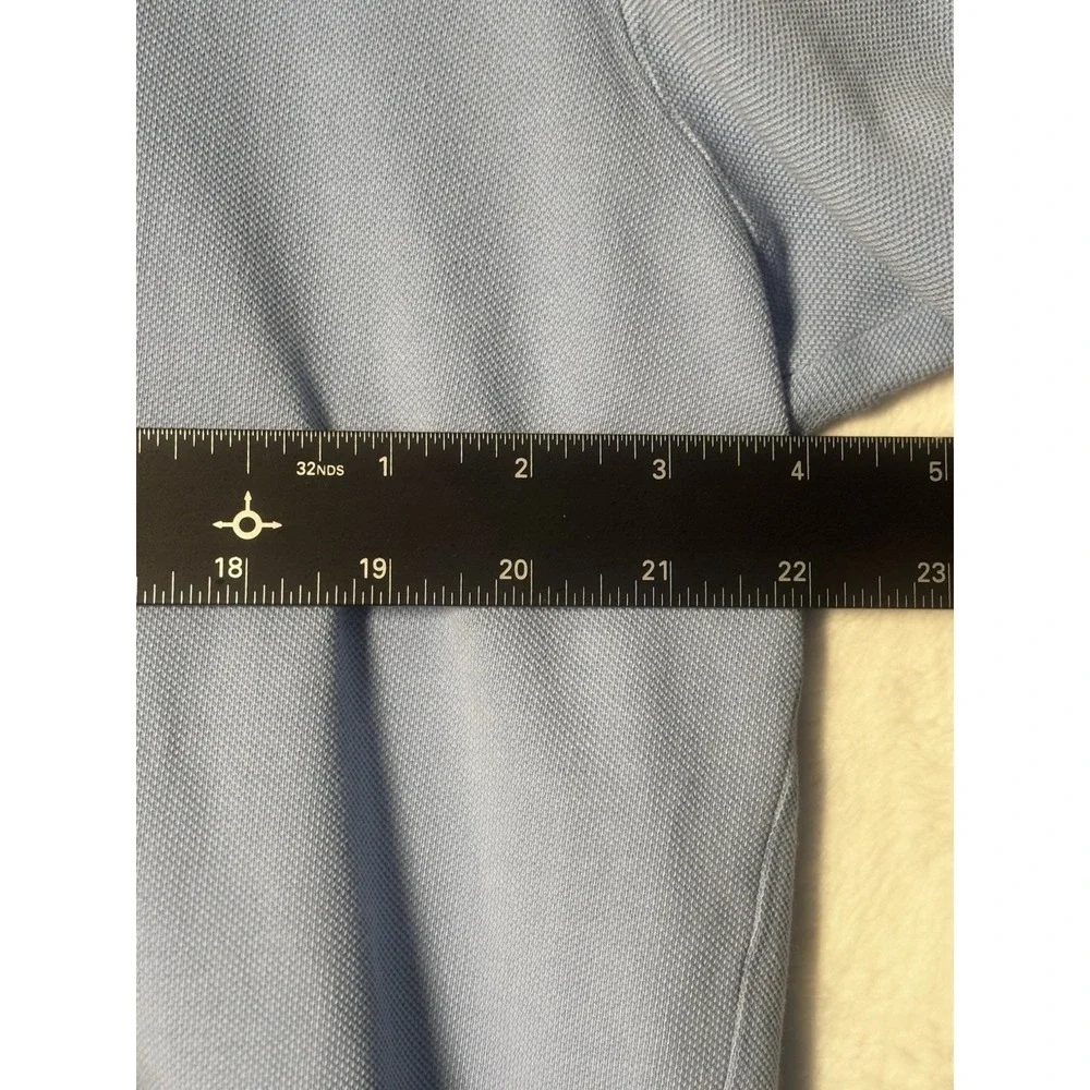 Ralph Lauren Polo Shirt Men's XL Light Blue Yellow Pony‎ Golf Golfer Rugby